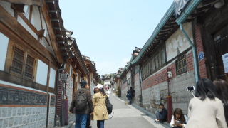 景福宮と昌徳宮の間のエリア