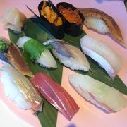 関門海峡を眺めながら瓦そばとお寿司