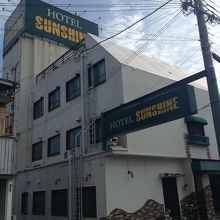 味のある古さの外観