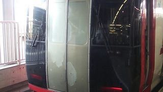 2017年５月３日の豊橋９時32分発快速特急新鵜沼行き～GW期間の為か特別車は豊橋発の時点でほぼ満席～