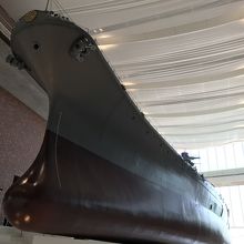 1/10戦艦大和のバルバス・バウ（球状船首）。