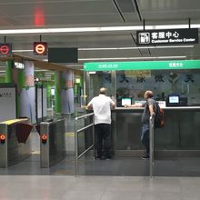 羅湖駅の改札