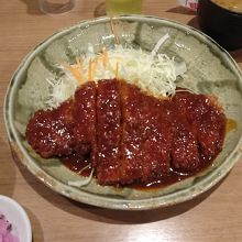 ロースカツ定食