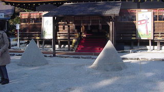 独特の景色です