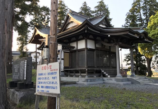 田舎の神社