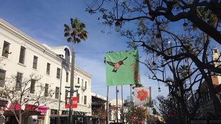 サンタモニカの商店街