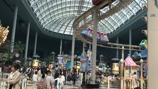 雨天でも楽しめる遊園地