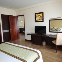 リビングとベッドルームが仕切れます