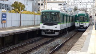 京都と大阪の便利な足です