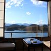 御所湖湖畔で、岩手山の眺望も美しい温泉ホテル