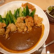 とり天カレーは絶品です