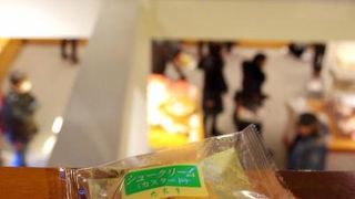 濃厚なシュークリームが美味しい