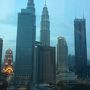 ペトロナスツインタワーが綺麗に見えました