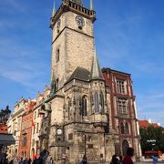 旧市街を一望　旧市庁舎の塔