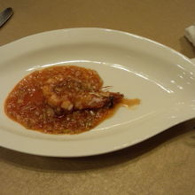 天然大海老のチリソース煮