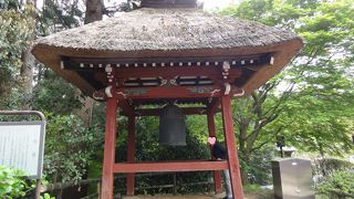 1641年に作られた銅鐘