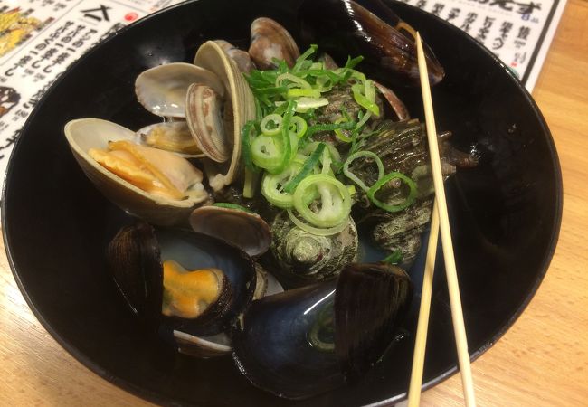 残念会は天王寺でマグロとサザエ