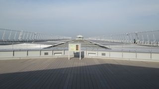広いスカイデッキ
