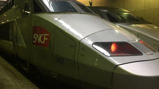 モンサンミッシェル行に利用する駅です