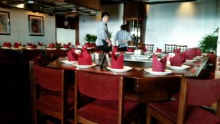 混んでいました