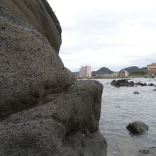 岩が多く見られます