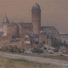 20世紀の絵画のゲノフェーファ城