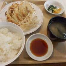 ギョウザ定食（小）