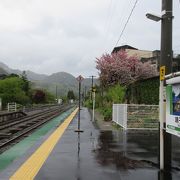 ローカルな駅だけど