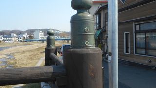 慶長14年に作られた青銅製の擬宝珠