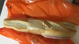 フランスパンが美味しい