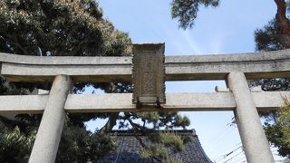 ひがし茶屋街の鎮守社