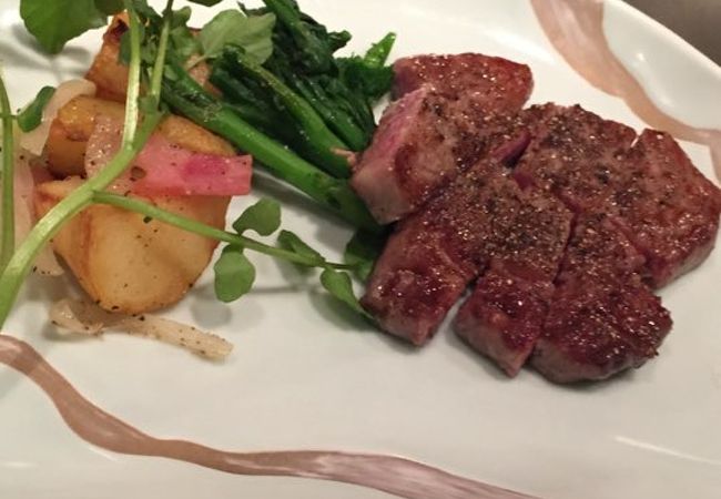 口でとろける牛肉