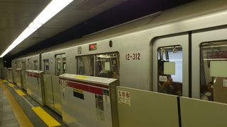 都庁前駅から乗り換えなしで築地市場駅まで