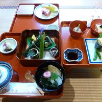 夕食の精進料理