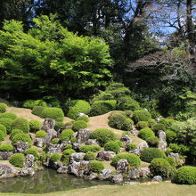 小堀遠州作の庭園