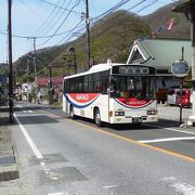 会津鬼怒川線ぞい、国道伝いにに鬼怒川温泉、龍王峡、川治温泉、湯西川温泉を結ぶ