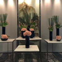 ロビー付近のお花