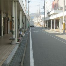 通りの様子です。