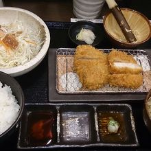 黒豚とんかつランチ