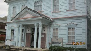 木造西洋風建物です。