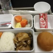 チキンとシイタケ