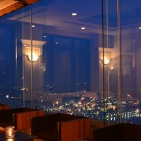 カフェラウンジ　ノース33° からの夜景