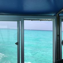 場所ごとの海の色の違いも楽しめます