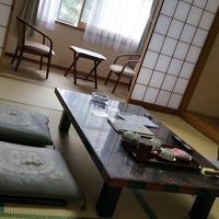 和室に泊まりました。