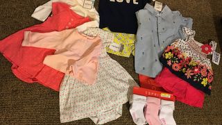 子供服（0歳児）戦利品