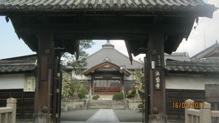 福知山城の北にある寺町の一つです。