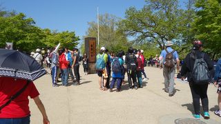 ゴールデンウィークは凄い人出