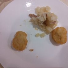 ポテト料理が多い