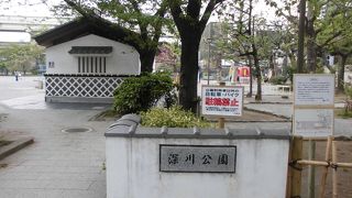 普通の公園ですが…