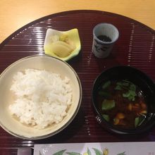 夕食